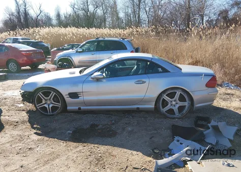 2003 Mercedes-Benz Sl 500 from USA, damaged, VIN WDBSK75FX3F026632